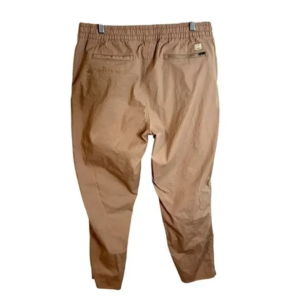 Vuori Ripstop Cargo Pants Womens Size Large Clay Drawstring - Picture 3 of 8